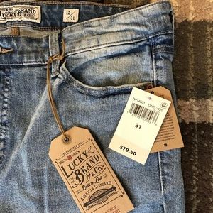 NWT Lucky Brand Ava Crop Jeans 12/31
